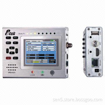 DVB-T2/DVB-C Satellite Digital Meter, BER, S/N, MER, FEC Measurement